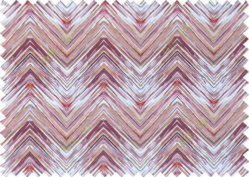 Purple white maroon colour elegant look zigzag finish design pure cotton main curtain designs