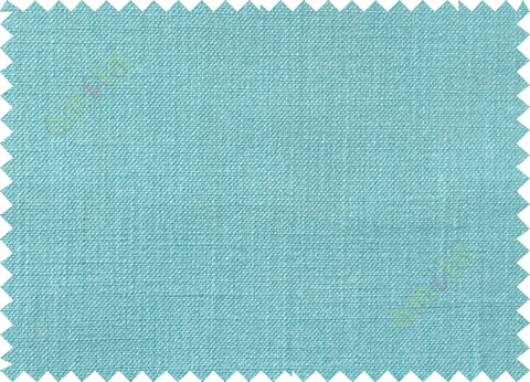 Aqua blue colour solid plain cotton main curtain designs